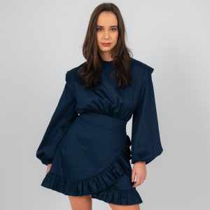 Vestido lirio azul